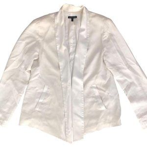 Shoulder pad casual chic blazer